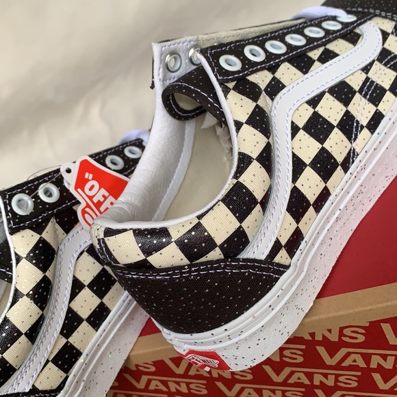 VANS OLD SKOOL CONFETTI BLACK/TRUE WHITE WMNS - Picture 11 of 15